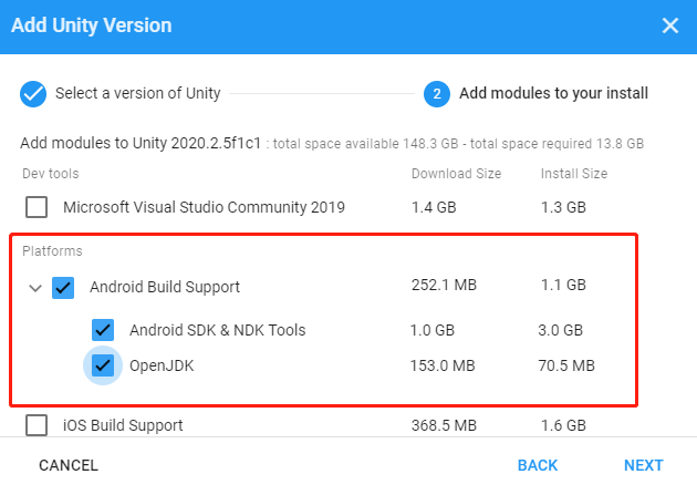 Install Android Tools automatically