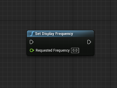 SetDisplayFrequency